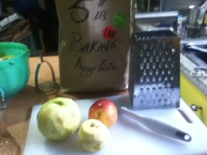 Yes, I bought the bargain bag of apples. It was a good idea as I got a good mix of flavors and textures. The blend of sweet and tart, firm and soft apples gave the mince a deep complexity.