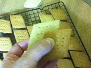 Before and after extra toasting. 