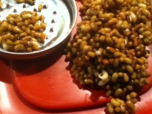 A few of them germinated...