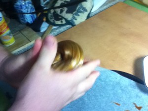 I just couldn't control the lump of sugar. Thankfully Mr. Food It Yourself and his big old bear paws saved the day. He pulled and folded like a pro.