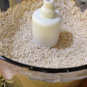 This took just a few seconds. Food processors are great for things like this. 