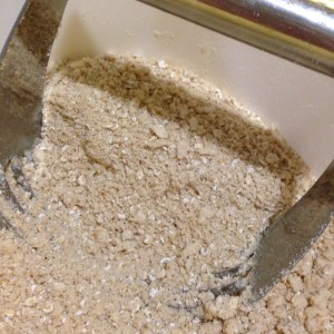 This is what it should look like. Took a little longer than using a food processor, but way less expensive than buying a larger food processor.