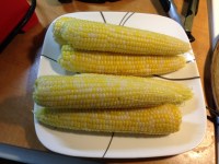 Husked and ready to eat! 